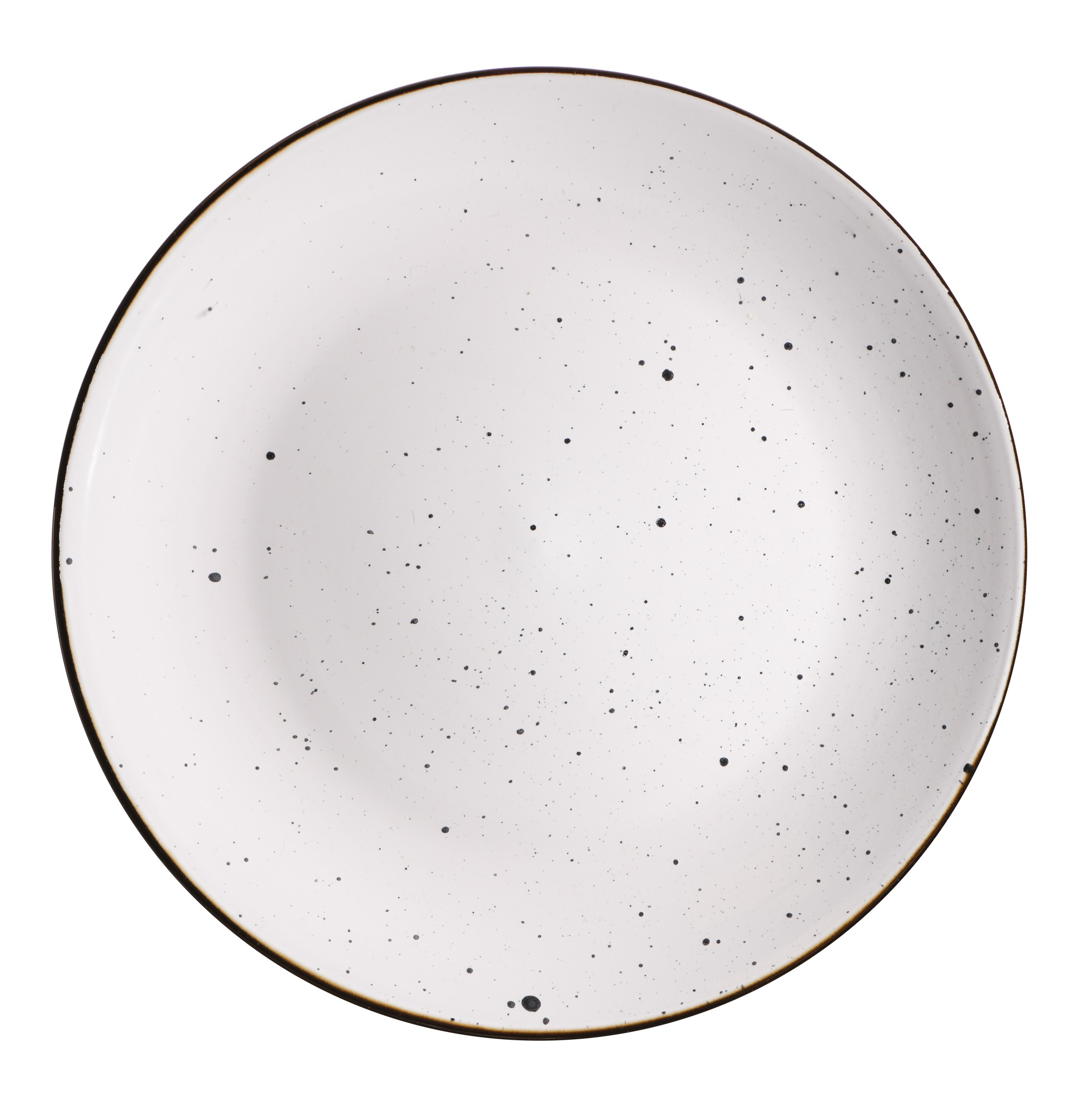 Тарелка десертная 19 см керамическая Ardesto Bagheria Bright white Белый (AR2919WGC)