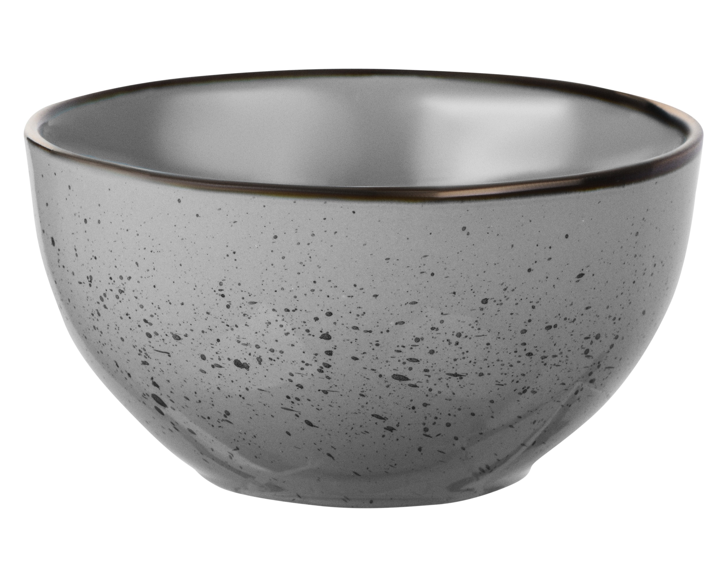 Салатник 14 см керамический Ardesto Bagheria Grey серый (AR2914GREY)