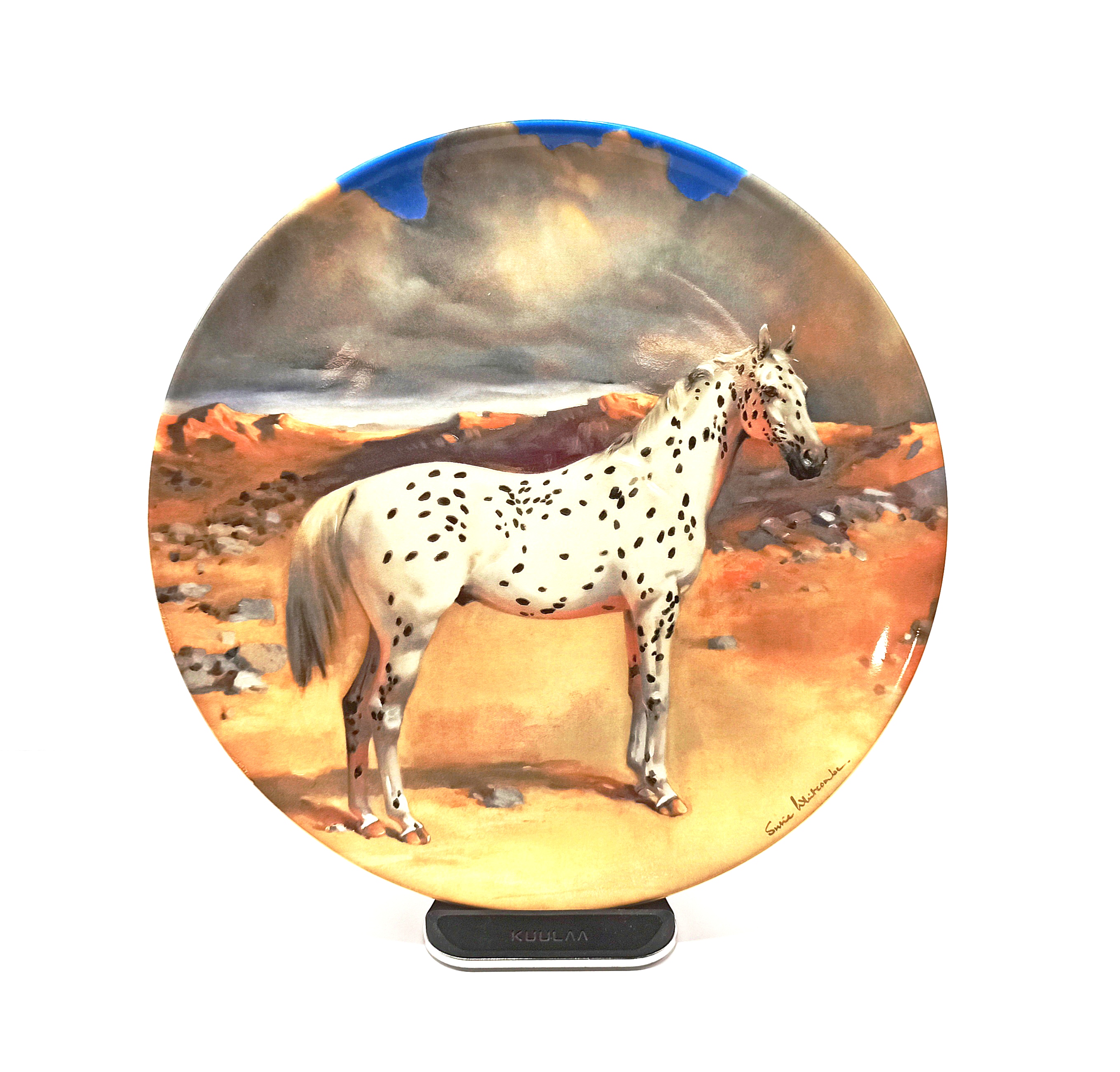 Декоративная (сувенирная) фарфоровая тарелка 