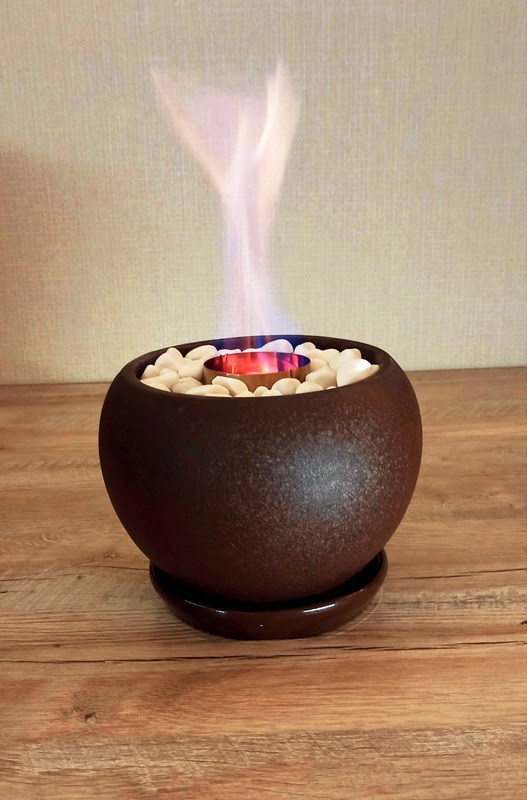 Биокамин настольный СRAFT FIRE В13хШ19 см шоколад